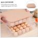 OSALADI Kitchen Egg Tray 3pcs Egg Storage Box Refrigerator Egg Trays Clear Plastic Tray Eggs Egg Plate Pp Household re-usable - Buy Online on GoSupps.com