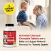 Kids Chewable Activated Charcoal Tablets | Natural Vegan Non-GMO | Teeth Stomach Gas Nausea Relief | USP Food Grade | 135 ct - Buy Online on GoSupps.com