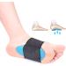 Kids Arch Support Sleeves - Foot Pain Relief for Flat Feet & Plantar Fasciitis | Orthotic Insoles for Children - Cushion & Massage - Black - Buy Online on GoSupps.com