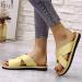 Shop Stylish & Comfortable Women s Plateau Sandals - Bunion Correction PU Leather Summer Travel Shoes | Yellow 43 EU - Buy Online on GoSupps.com