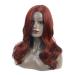 Wig Women Long Hair Red Synthetic Wavy Women Long Brazilian Curly Cosplay Hair 80s 60s 50s 70s