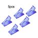 Nail Tips Clips - 5 PC Blue Nail Extension Clips & Polygel Fastening Tools for DIY Manicure - Buy Online on GoSupps.com