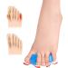 Toe Splitter Thumb Valgus Corrector | Big Foot Bone-Orthosis Clip Pad | One Size Blue - Buy Online on GoSupps.com