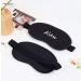 Personalized Name Sleep Mask - Custom Blackout Eye Mask for Night Sleeping and Travel - Customizable Elastic Cord - Ideal for Women and Men - Buy Online on GoSupps.com