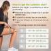 Beister Compression Leg Sleeves with Elastic Straps - Extra Long Knee Braces for Men & Women - Ideal for Basketball, Football, Knee Pain - Arthritis Support - Black XL - Buy Online on GoSupps.com