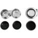 Longdex Palette Cup Set - 3PCS Stainless Steel Painting Containers Kit - Buy Online on GoSupps.com