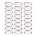 Sioppkik 24 Forms eyebrows template eyebrow form template reusable DIY make -up tool set for constitution makeup beautiful eyebrows