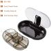 Pill Cutter & Splitter - Safe Tablet Splitter with Stainless Steel Blade 5-Compartment Pill Box | Cut Vitamins & Medications Easily - Buy Online on GoSupps.com