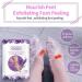 Foot Peel Mask 4 Pairs Natural Lavender Foot Peel Mask For Hard Skin-Foot Mask Hard Skin Remover Foot-Plantifique Foot Peel Mask-Baby Foot Foot Care(Lavender) - Buy Online on GoSupps.com