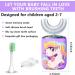 Kids Electric Toothbrush - U-Shaped Ultrasonic Automatic Toothbrush with Unicorn Design | 6 Modes, Smart Timer, IPX7 Waterproof | Purple - Buy Online on GoSupps.com