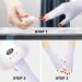 Arqumi UV Gloves for Gel Nails - 2 Pairs of Fingerless UV Protection Gloves for Gel Manicure - Buy Online on GoSupps.com