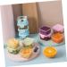 MAGICLULU Portable Mini Fridge 4pcs Boxes Packing Crisper Spice Jar Baby Accessories Cereal Container 1 - Buy Online on GoSupps.com