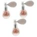 FOMIYES 3pcs Body Powder Spray Portable Spray Bottle Hair Sparkle Spray Sparkle Powder Spray Face Glitter Spray Body Highlighter Women Highlighter Spray Spray