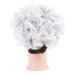 Elaine Combs Curly Bun Hair Piece - White Chignon Hair Extension - Buy Online on GoSupps.com