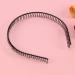Healifty Woman Metal Teeth Comb Hair Hoop Headband - Black | Hair Accessories - Buy Online on GoSupps.com