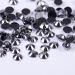 3000 Pieces SS6 2mm Flatback Rhinestones Clear Glass Round Gems Crystals for Nail Art DIY Crafts Clothes Shoes Bags (Mineral Gray)