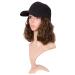 MapofBeauty Short Curly BOB Synthetic Hair Extension Baseball Hat Wig (Brown) - 13 Inch/33 cm - Buy Online on GoSupps.com