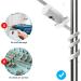 Buy Monitor Bracket for Philips Avent BabyPhone SCD923/26 | Flexible Multifunctional Holder & Mount Stand Accessories - Buy Online on GoSupps.com