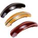 LONEEDY Beautiful Lines Simple Retro Classic Large Barrettes Hair Pins Exquisite Hair Clips For Women (Mixed colors 02)