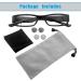 LED Reading Glasses for Men & Women | Lighted Magnifying Eyewear X3.5 | Clear Vision Full Frame Reader - Buy Online on GoSupps.com