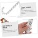 Yardenfun 2pcs Christmas Cane Plastic Playes Christmas Crutch Props Festival Adornment Lollipop Tree Indoor Silver 26x10.5x2.5cm - Buy Online on GoSupps.com