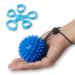 Hand Grip Stronger Finger Exerciser Power Training Ball 10lb Deep Blue