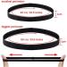 Buy Oenothera 12 Pack Elastic Sports Headbands - Non-Slip Silicone Hair Bands for Football Basketball Tennis Yoga & Golf - Buy Online on GoSupps.com