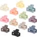 12 Pcs Small Hair Claw Clips for Women Girls - Matte Rectangle Nonslip Clamps for Thin/Thick Hair - 0.9 Inch Mini Cute Hair Jaw Clips - Morandi Colors - Gift Box Included - Buy Online on GoSupps.com