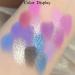 Yeweian Purple Blue Eyeshadow Palette - 16 Glitter Matte Shades, Waterproof Korean Makeup - Buy Online on GoSupps.com