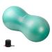 INPANY Peanut Ball - Anti Burst Exercise Ball for Labor Birthing, Physical Therapy for Kids, Core Strength, Home & Gym Fintness (Include Pump) Green 39x20"