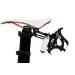 TriSeven Premium Cycling Saddle Cage Holder - Lightweight for Triathlon & MTB, Holds 2 Water Bottles & 2 co2 Cartridges | Does NOT Include Water Cages!