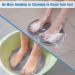 GAOYAING Foot Scrubber & Shower Massager for Men & Women - Improve Circulation, Soothe Achy Feet, Reduce Pain - Non Slip with Suction Cups - Grey - Buy Online on GoSupps.com