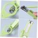 FRCOLOR 1pc Nail Clippers Puppy Nail Nail Clipper with Magnifier Fingernails Clippers Cuticle Clippers Pet Claw Clippers Pet Nail Clipper Cat Claw Man Scissors Stainless Steel Large 15*4.5*1.6cm Green - Buy Online on GoSupps.com