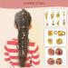 Dreadlock Hair Jewelry Set - 241 Pcs Metal Loc Rings, Cuffs, Coils, Beads - Black Women's Braids Decorations - Buy Online on GoSupps.com