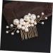 FRCOLOR Pearl Comb Hair Accessories for Wedding Hair Accessory for Women Bride Hair Side Comb Womens Hair Accessories Pearl Hair Clips Pearls Headpiece Pearl Wedding Hair Accessories Alloy - Buy Online on GoSupps.com