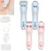 Livora Electric Shaver For Women 2 in 1 Womens Electric Waterproof Shaver For Legs Wet & Dry for Leg Arm Underarm Pubic Area (2Pcs)