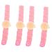 COHEALI 4 Pcs Woven Watch Initial Bracelets for Couples Matching Bracelets for Couples Matching Watches for Couples Wave Rope Bracelet Watch Bracelet Accessories Yarn Men and Women Strap Assorted Color 3x2pcs 19.5X4.5X1CMx2pcs