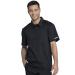 Cherokee Men's Polo Scrub Top Modern Sporty V-Neck with Breathable Mesh Fabric WW615 X-Large Black