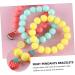 ifundom 3pcs Children's Bracelet Bracelets for Kids Bangles for Kids Bracelet for Girls Kids Bangles Kids Decor Beads for Kids Toddler Accessories Soft Ceramic Frosted Beads Simple - Buy Online on GoSupps.com