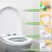 100 Disposable Flushable Toilet Seat Covers for Adults & Kids - Portable Travel Paper Cover Pack with Individually Wrapped Sheets - Buy Online on GoSupps.com