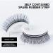 Self Adhesive Eyelashes - No Glue Needed Reusable & Easy to Use | 6 Pairs Natural Look 34 Types - Perfect for Effortless Makeup - Buy Online on GoSupps.com