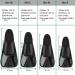 WACOOL Adult Short Blade Fins for Snorkeling and Diving - Black Large - Buy Online on GoSupps.com