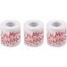 Merry Christmas Toilet Paper Highly Collectible Novelty Paper Towels Funny Gag Gift for Christmas Stocking Stuffers Party Favors 1 - 10pcs - Buy Online on GoSupps.com