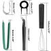 Bydezcon 5 in 1 Computer Mechanical Keyboard Cleaning Tool Set with Keycap Puller Switches Extractor and Anti-Static Tweezers Keycap Puller Switches Cleaning Tool Laptop Accessory Computer Accessory - Buy Online on GoSupps.com