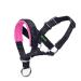 ILEPARK Dog Halter with Padded Fabric Halter Collar for Dogs Adjustable and Prevents Pulling. (L Pink) L Pink