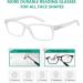 Eyekepper 5-Piece Classic Spring Hinge Reading Glasses Set - 2.25 Diopters Clear Lens Sun Reading Glasses for Men & Women - Buy Online on GoSupps.com
