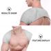 Double Shoulder Brace Shoulder Supports Shoulder Elastic Shoulder Protection for Dislocation Pain Shoulder Wrap Protector M Grey - Buy Online on GoSupps.com