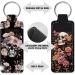 OLYCRAFT Skull Flower Lipstick Holder Keychain - 2pcs Portable Lip Balm & Chapstick Travel Sleeve - Buy Online on GoSupps.com