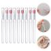 Buy Healvian 9 Pcs Silicone Lip Brushes Reusable Lipstick & Eyeshadow Applicators with Transparent Handles | International Shipping Available - Buy Online on GoSupps.com