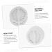 Alipis 2pcs Leaf Mold Baking Mold Chocolate Molds Mold for Cookie Silicone Gummy Molds Multi-use Silicone Mold Funny Cupcake Mold Cupcake Decorations Silica Gel White Leaves Baking Tools - Buy Online on GoSupps.com